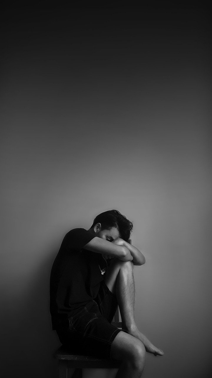 portrait, mood, mobile phone, male, people, chair, sit, sad, teenager, white background, depression, lonely, iphone wallpaper, sad, depression, depression, depression, depression, depression